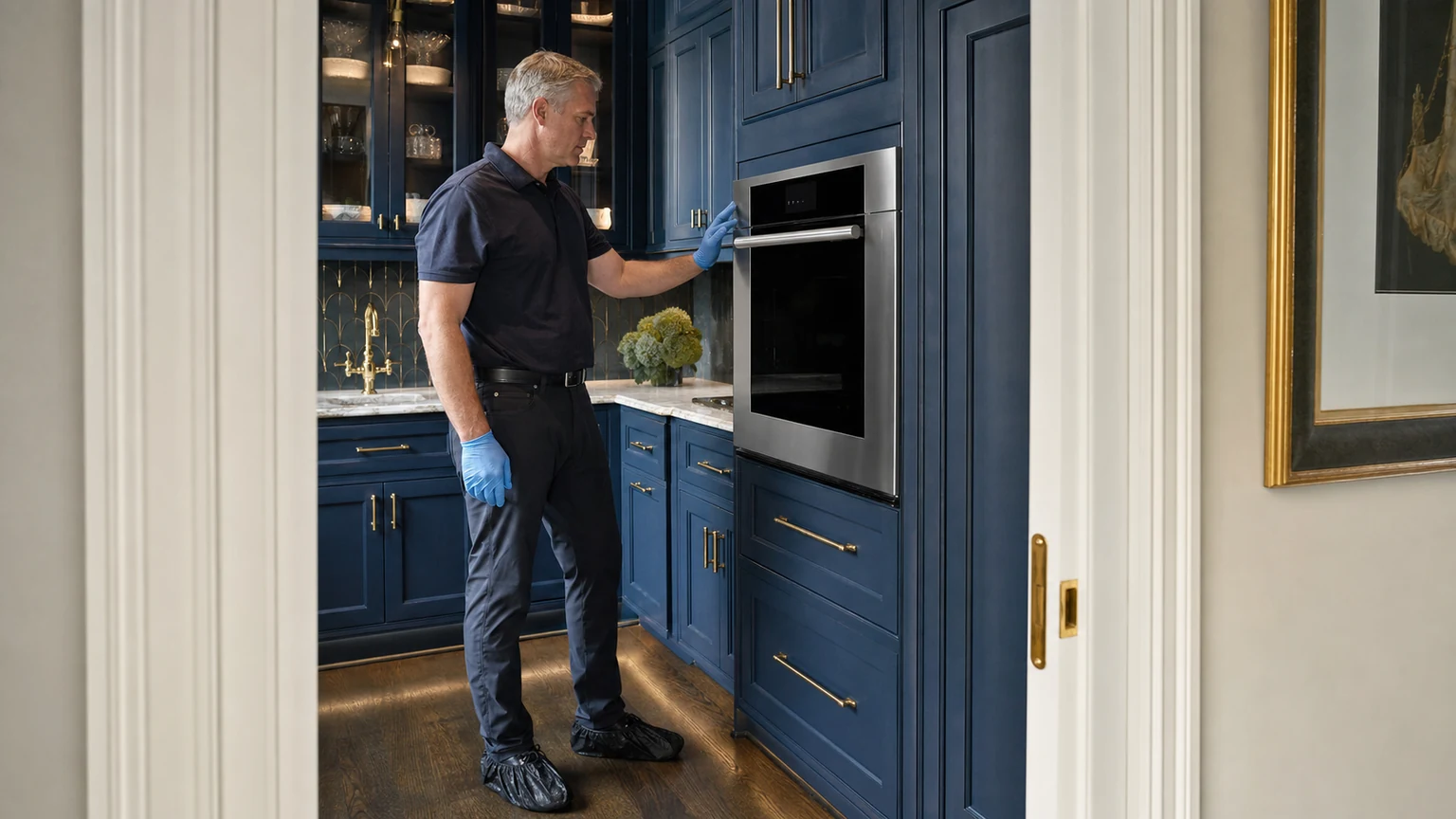 Built-in wall oven diagnostic visit in East Cobb